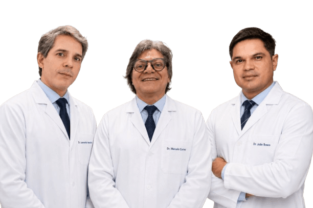 Equipe de cirurgiões de joelho do Centro do Joelho